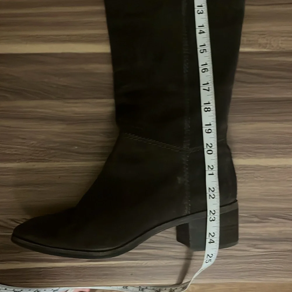 COACH LUCIA OVER THE KNEE SUEDE BOOTS - Picture 13 of 16